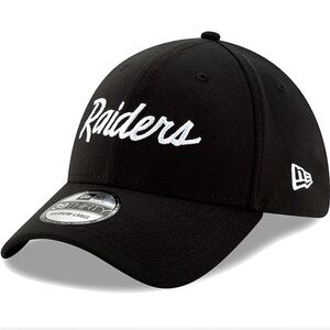 New Era Oakland Raiders black adjustable cap 39THIRTY